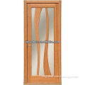 Beautiful glass pvc doors wood